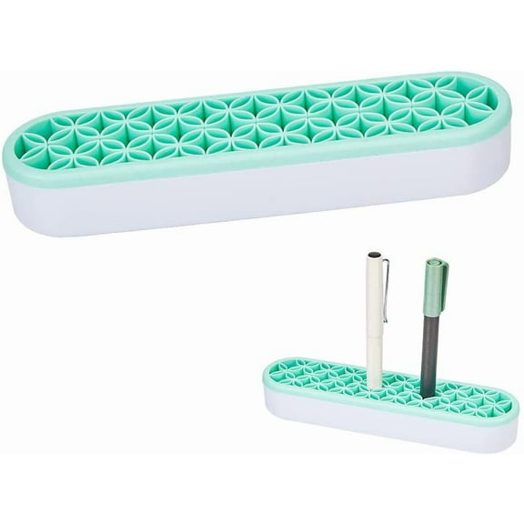 Sew Desktop Organizers Silicone Makeup Brush Stand Holder Cosmetic Storage Box Multipurpose Painting Pen Holder Sewing Craft Tools