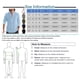 thumbnail image 3 of Designer Spring Summer Men's Casual Cotton Linen Solid Color Long Sleeve Shirts Loose Stand Collar Shirts M, 3 of 5