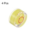 thumbnail image 3 of Unique Bargains 4 Packs Round Bubble Level 12x6mm Mini Circular Bullseye Spirit Levels for Leveling Camera Tripod Telescope, Yellow, 3 of 6