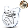 thumbnail image 2 of Mini Kalimba Thumb Piano 8 teclas, Piano de dedo acrílico portátil para niños y adultos, regalos musicales de bolsillo para principiantes Fokelyi 222866-1, 2 of 9