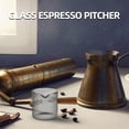thumbnail image 4 of WRITWAA Round Vertical Pattern Espresso Cup With Wood Handle Pitcher 1Set, 4 of 6