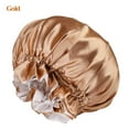 thumbnail image 2 of Nmnitkp Shower Caps, Reusable Shower Cap for Women, Double Layer Hair Cap, Large Size for All Hair Lengths,for Girls Spa Home Salon Use Heat Shower Cap, 2 of 3
