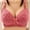 Red, variant on Naughtyhood Woman's Plus Size Bra Fashion Sexy Seamless Push Up Underwear Comfortable Breathable Hollow Out Bra No Rims,Woman's Bowknot Printing Gathered Together Underwear