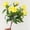 Yellow, variant on 5 PCS Artificial Impatiens Flowers Silk Flowers Greenery Faux Impatiens Bushes Outdoors Indoor Patio Lawn Garden Pot Hanging Basket Porch Decor