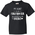 thumbnail image 3 of Inktastic My Aunt is a Firefighter and a Hero Youth T-Shirt, 3 of 5