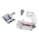 thumbnail image 3 of Prensatelas al bies de metal y plástico, ajustable de 5 a 20 mm, prensatelas genérico para overlock, prensatelas resistente y duradero para máquina de coser Brother Singer, 3 of 5