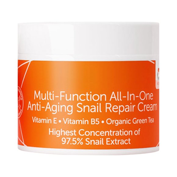 Seoul Ceuticals Crème Réparatrice à l'Escargot - Soins de la Peau Hydratant à la Mucine 97,5 % K Beauty Réparation Jour et Nuit Filtrat