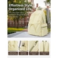 thumbnail image 5 of Spencer Laptop Backpack Nylon Backpack Purse for Women, Casual Lightweight Daypack Travel Bag with 14 inch Laptop Compartment, 5 of 8
