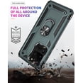 thumbnail image 6 of S20 Ultra Case,S20 Ultra 5G Case, [Military Grade ] Shock-Absorption Bumper Cover Anti-Scratch Case with Ring Car Mount Kickstand for Samsung Galaxy S20 Ultra/S20 Ultra 5G - Teal, 6 of 12