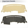 thumbnail image 5 of Unique Bargains Dash Cover for KIA Sportage 2011-2015 Non-Slip Dashboard Carpet Mat Polyester Silicone Beige, 5 of 7