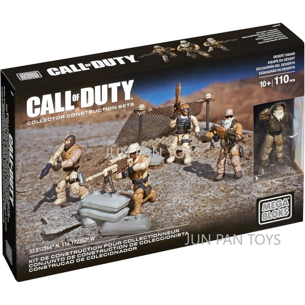 2025 Mega Bloks-figura de acción de Call of Duty Collector, juguete Original de Anime, serie de construcción, regalo de cumpleaños para niños