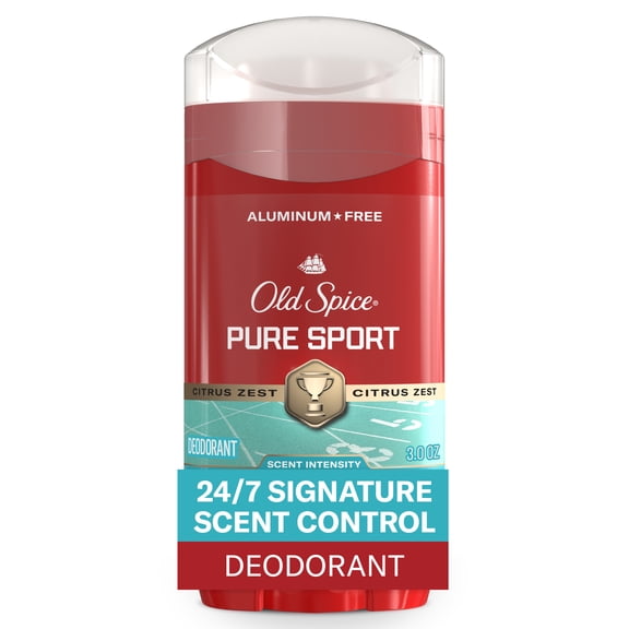 Old Spice Aluminum Free, Men's Deodorant, Pure Sport, 3.0 oz