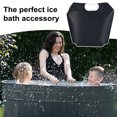 thumbnail image 3 of bolsas reutilizables para baños de hielo, 5 l, moldes de hielo portátiles para terapia de inmersión en frío, moldes de hielo grandes, bolsas de hidratación para recuperación muscular., 3 of 7