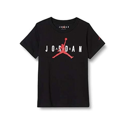 Nike Air Jordan Jumpman Big Boys 23 Jumpman T Shirt (Medium, Black/Red)
