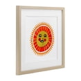 thumbnail image 2 of Stupell Industries Bohemian Cheerful Boho Sun Birch Framed Print Under Glass, 16 x 16, by Katherine Herrell Studio, 2 of 8