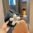 thumbnail image 4 of Floral Knitted Small Baby Shoulder Bag Girl's Wool Crossbody Bag, 4 of 5