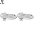 thumbnail image 2 of Estrela 4 pares de reposapiés plegable para bicicleta, almohadilla gruesa para Pedal, reposapiés trasero plegado, accesorio para ciclismo, 2 of 8