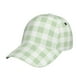 thumbnail image 1 of Fotbe Pistachio Green Checkboard Gorro Clásico de Béisbol, Gorra Ajustable con Broche Snapback, Gorro de Exterior de Algodón Suave, 1 of 6