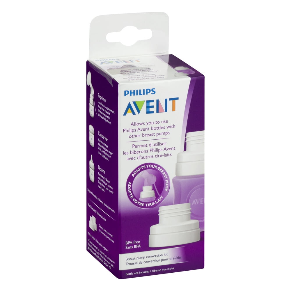 avent breast pump bottles