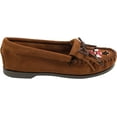 thumbnail image 2 of Minnetonka Women's Thunderbird Moccasin,Brown,8.5 M US, 2 of 5