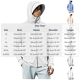 thumbnail image 3 of Stamzod Fishing Shirts for Men Summer Long Sleeve Sun Protection Hoodie Jacket Men's Rash Guard with Pocket Gray-1 XXXL, 3 of 5