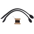 thumbnail image 2 of Asas para bolsos de cuero 2 piezas Correas para bolsos de cuero genuino Agujeros para manijas Monederos de cuero genuino Correas Accesorios para los extremos de las orejas ANGGREK Otros, 2 of 8