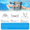thumbnail image 7 of Adult Swimming Goggles HD Waterproof Men And Women Piece Large Frame Swimming Goggles Adult Diving Goggles Swimming Set, 7 of 7