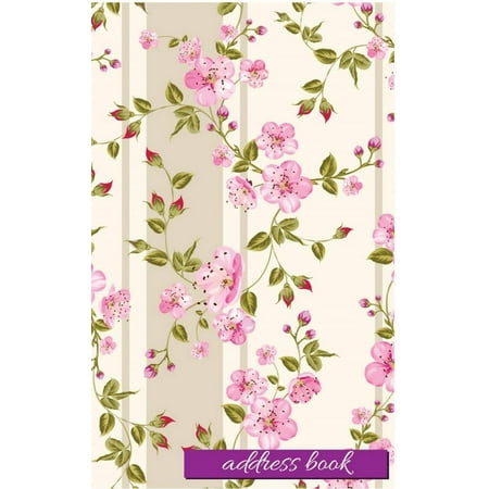Address Book: Cherry Blossoms Cover: Little Book of Addresses for Women 5