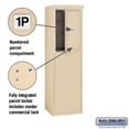 thumbnail image 4 of 6 Door High Free-Standing 4C Horizontal Parcel Locker with 1 Parcel Locker in Sandstone with USPS Access, 4 of 4