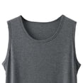 thumbnail image 3 of ZUKMRJPC Men's Workout Tank Tops Casual Summer Sleeveless Basic Tees Solid Color Lightweight Breathable Athletic Gym Shirts, 3 of 4