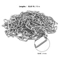 thumbnail image 3 of ZOENHOU 5/32 Inch x 33 Feet Stainless Steel Coil Chain Link, Metal Proof Coil Chain for Transport, Hanging, 3 of 6