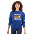 thumbnail image 3 of PACMAN Snack Attack Hungry Hangry Sweatshirt for Men or Women Brisco Brands X, 3 of 6