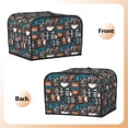 thumbnail image 3 of Pofeuu Coffee Lover Print Print Toaster Cover 4 Slice, Bread Dust Cover & Fingerprint Protection, Kitchen Small Appliance Covers(Toaster Cover), 3 of 7