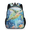 Blue, variant on Jiaoprinted Adult Funny Frog Backpack, Casual Daypack with Adjustable Shoulder Straps, Tropical Rainforest Frog Laptop Backpack for Work Travel Outdoor
