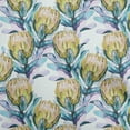 thumbnail image 1 of oneOone Rayon Mint Fabric Leaves & Clover Sewing Fabric By The Yard Printed Diy Clothing Sewing Supplies 56 Inch Wide, 1 of 8