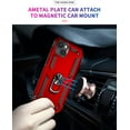 thumbnail image 5 of CoverON For Apple iPhone 14 Case, Ring Kickstand Rugged Phone Cover Magnetic Car Mount Compatible - Red, 5 of 9