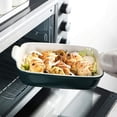 thumbnail image 4 of SWEEJAR Porcelain Bakeware Set for Cooking, 9.8 x 13 inch Ceramic Rectangular baking dish Lasagna Pans for Casserole Dish, Cake Dinner, Kitchen, Banquet and Daily Use (New Jade), 4 of 6