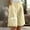Beige, variant on Zedker Women's Shorts Casual Printed Half Shorts Pants Summer Elastic Waist Buttons Casual Pockets Pants Light Blue XL