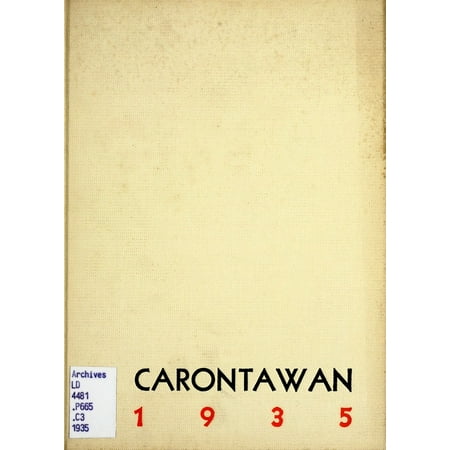 (Custom Reprint) Yearbook: 1935 Mansfield University - Carontawan Yearbook (Mansfield, PA)