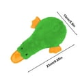thumbnail image 3 of potrochi Crinkle Dog Toy for Small, Medium, and Large Breeds, Cute No Stuffing Duck with Soft Squeaker, Fun for Indoor Puppies and Senior Pups, Plush No Mess Chew and Play, 3 of 7