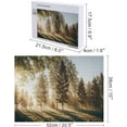 thumbnail image 2 of Forest Puzzle 500 Piece Jigsaw Puzzle, Wooden Jigsaw Nature Puzzles,20"x15" Large Puzzle,Premium Jigsaw Wooden Puzzle for Family Party Holiday, 2 of 8