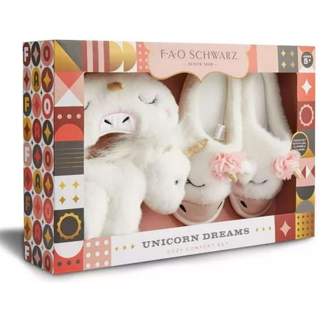 FAO Schwarz Unicorn Dreams Cozy Comfort Set
