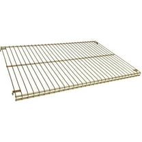 Closet Culture by Knape & Vogt Satin Gold Wire Shelf with Mounting Hardware, 16 x 23