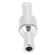 thumbnail image 4 of Clapet anti-retour unidirectionnel en alliage d'aluminium argenté pour conduites d'eau, d'huile, de diesel, d'essence, 8 mm/0,31 po, 4 of 4