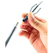 Spearfishing World Forged Steel Trident Spear Tip - 3-Prong for Spearfishing, Freediving & Scuba Diving Spearguns, Pole Spears & Hawaiian Slings