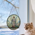 thumbnail image 5 of Boho Archangel Michael Ornament Window Hanging Suncatcher Home Decor Garden Halloween Christmas Party Wedding Housewarming Gifts, 2025, 2025, Holiday Decoration, Seasonal, 5 of 6