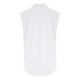 thumbnail image 5 of Camiseta sin mangas de verano para mujer, corte holgado, plisada, cuello en V, sin mangas, fluida, informal, 5 of 5