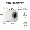 thumbnail image 2 of Mizudo 1440-Watt 120-Volt Electric Water Heater for 8 Gal. Capacity with Auto Shut-Off, 2 of 8