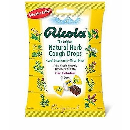 Ricola, The Original Natural Herb Cough Drops, 21 Drops(pack of 4)