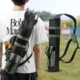 thumbnail image 1 of Carcaj de tiro con arco con sistema Molle, bolsillo, porta flechas ligero, doble uso, bolsa ajustable para tiro al blanco y caza, 1 of 6